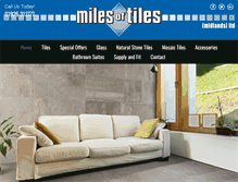 Tablet Screenshot of milesoftiles.co.uk